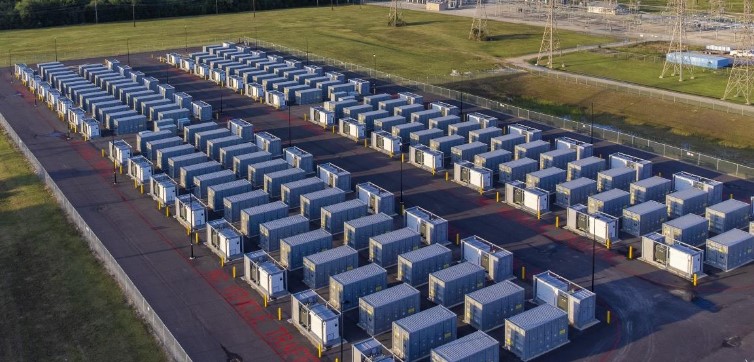 One of Jupiter Power's operational battery energy storage systems in Houston, Texas.