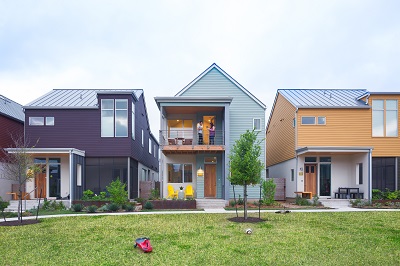 Mueller neighborhood 5-star AEGB rated courtyard home. ©&nbsp;Leonid Furmansky