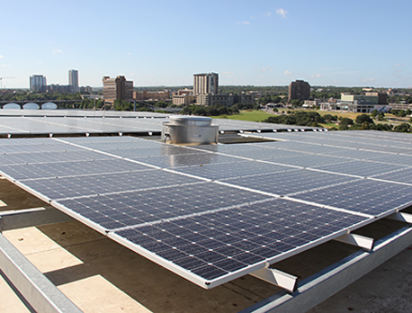 Solar Panels on Roof