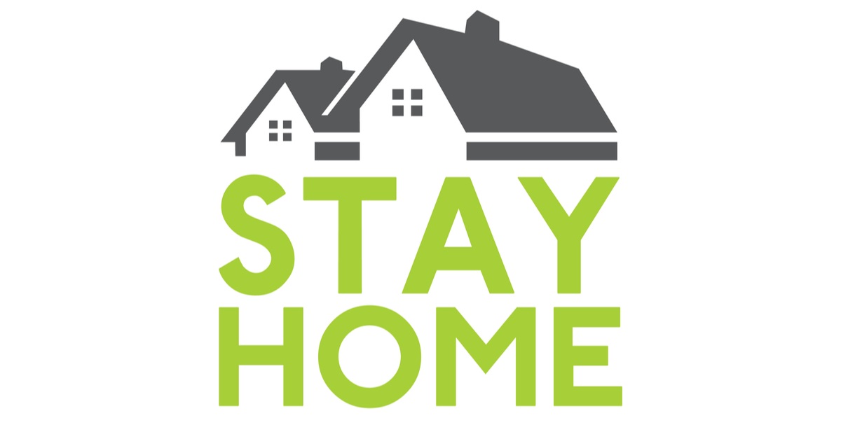 Stay Home graphic