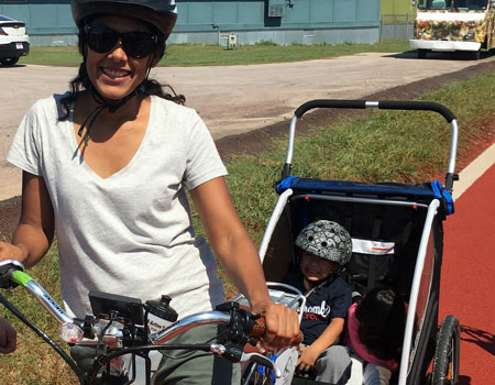 Maria Medina — Electric Bike Rider