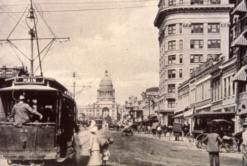 Avenida Congress en 1890