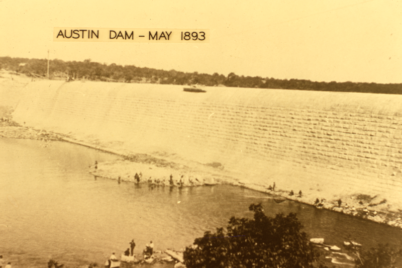 Austin Dam in May 1893
