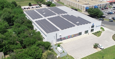 solar array at MMBA
