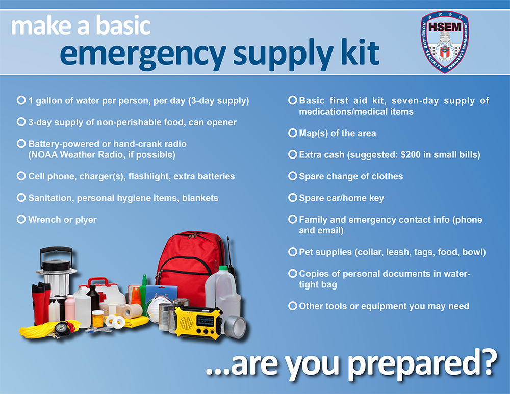 emergency supply kit