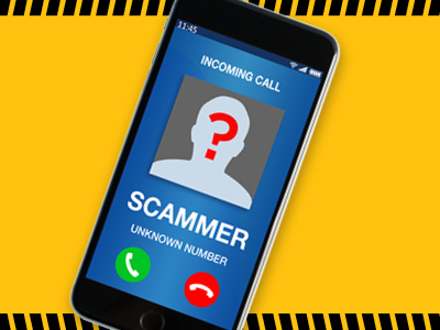 Don't fall for the call! Scam warning Don't fall for the call! Scam warning
